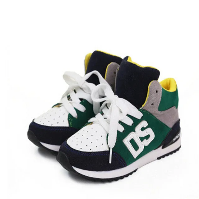 2015Hot-selling  sport shoes running shoes male child spring female children shoes pedal snearkers