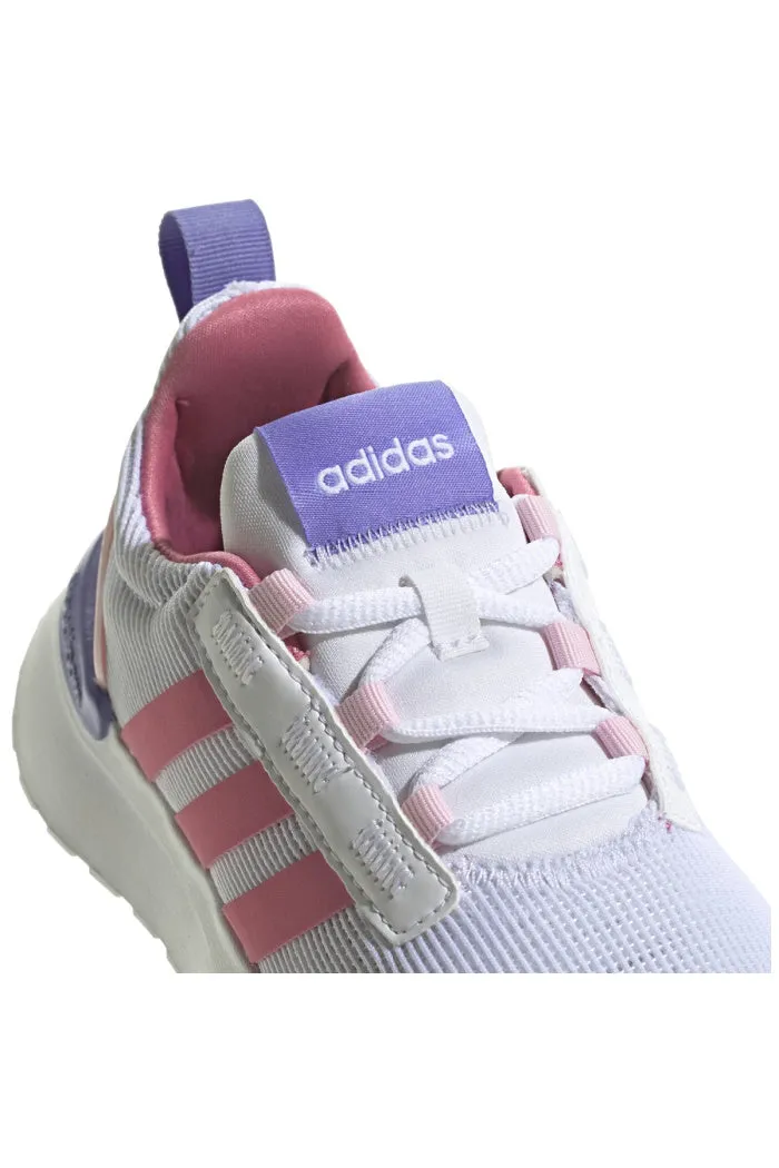 Adidas Girls Racer TR21 in Future White/Rose Tone/Clear Pink