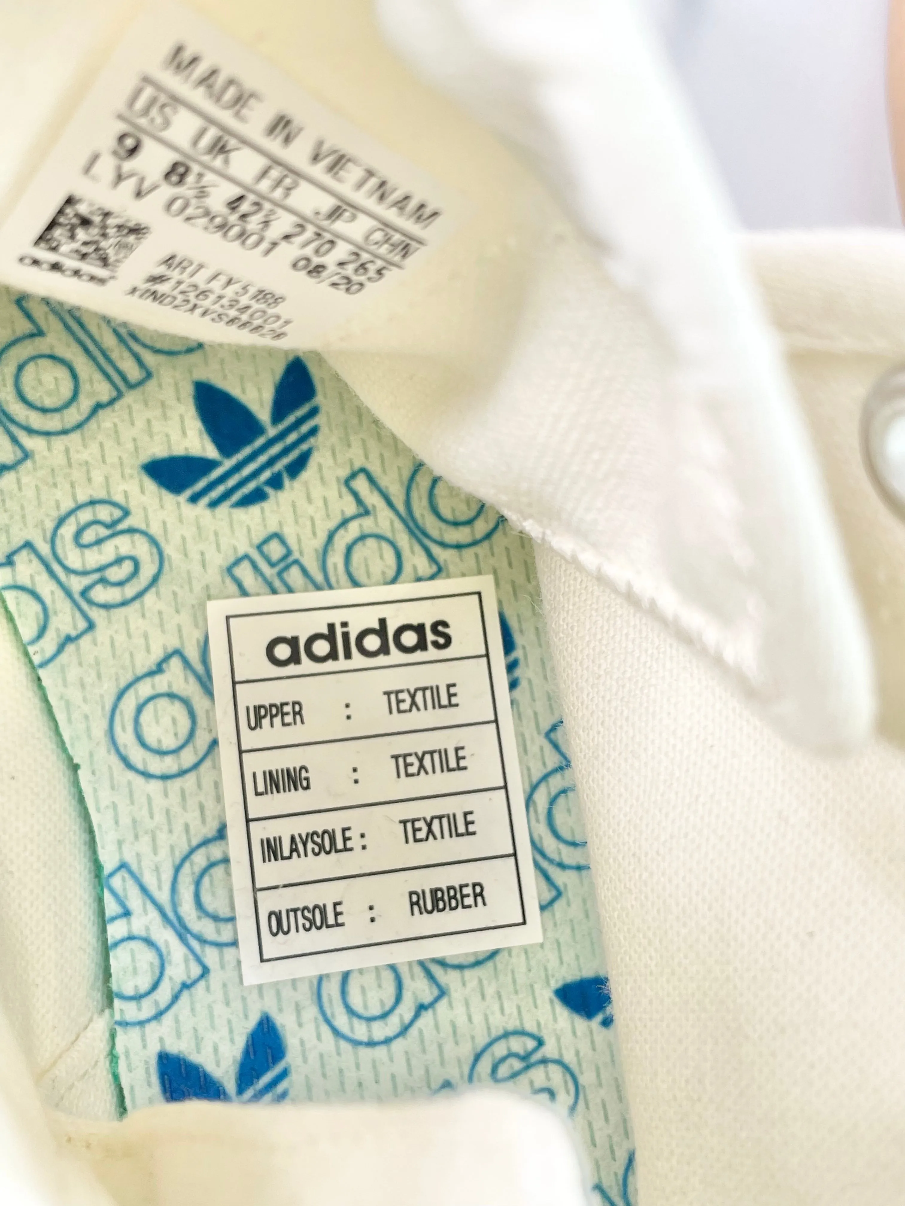 Adidas Nizza x Human Made Off-White High-Top Sneakers - EU41.5