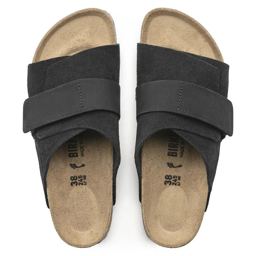 Birkenstock Kyoto Black Suede