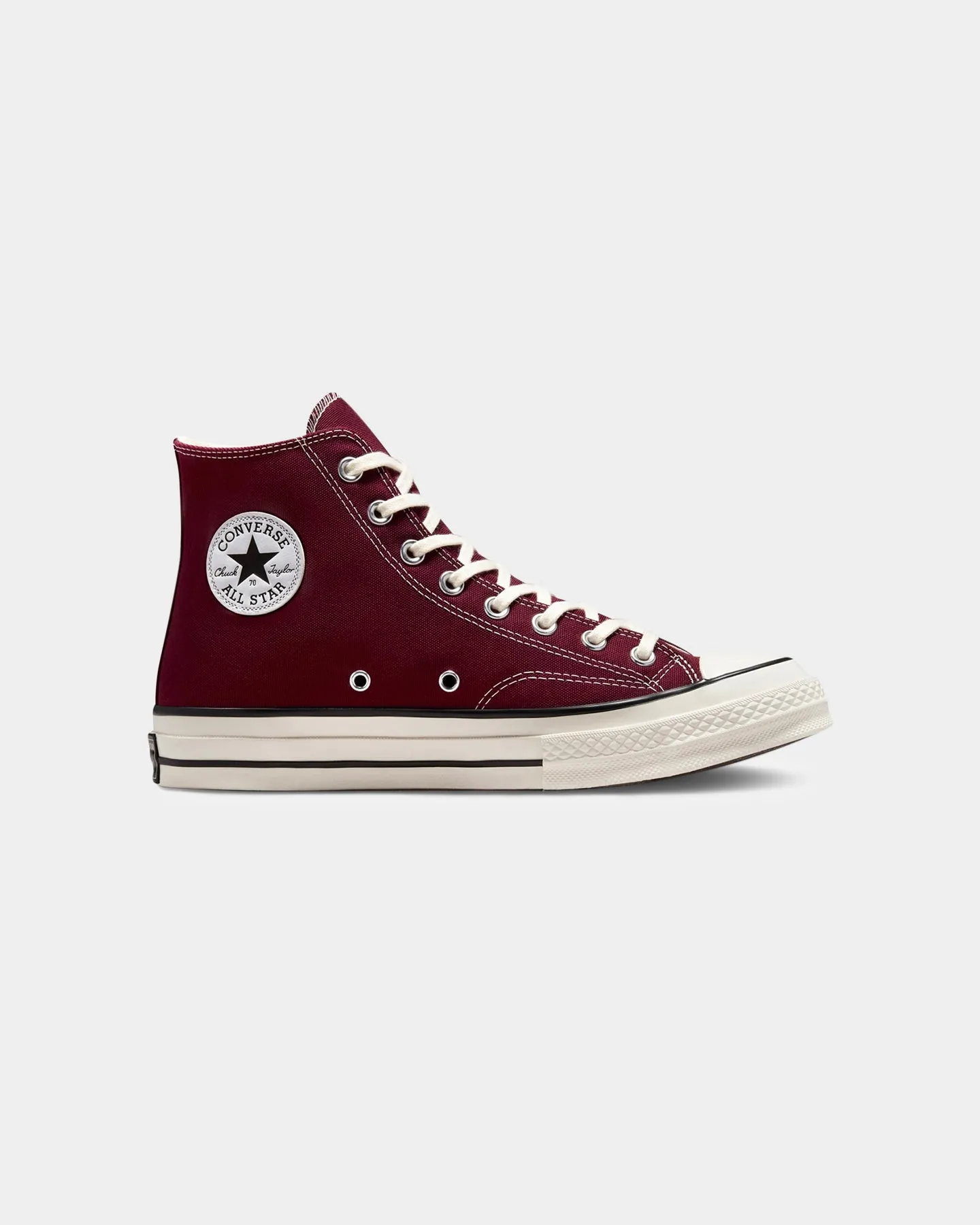 Converse Chuck 70 Hi Vintage Canvas Dark Beetroot/Egret