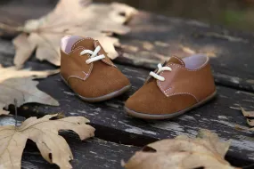 Crisp Brown Boys' Christening/ Baptism Shoes
