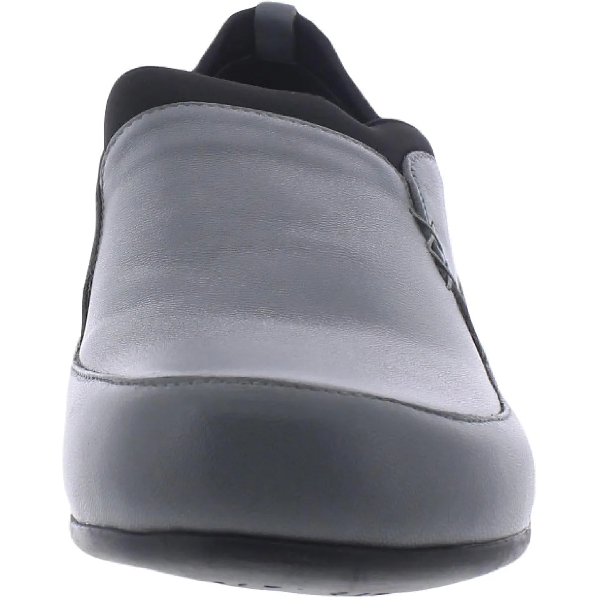 David Tate Womens Mila Leather Slip On Loafers