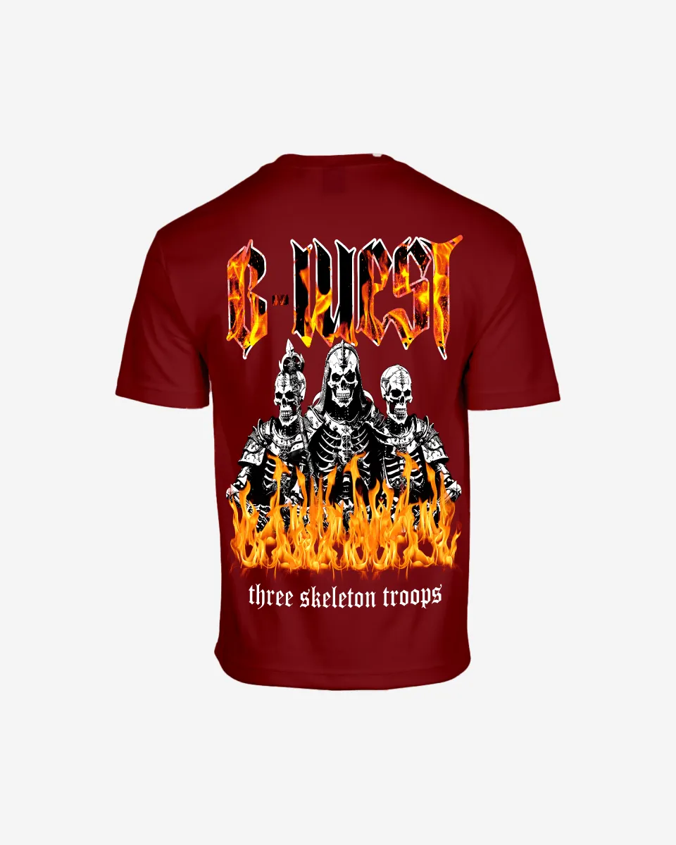 G West Oversized Tri Skeleton Tee