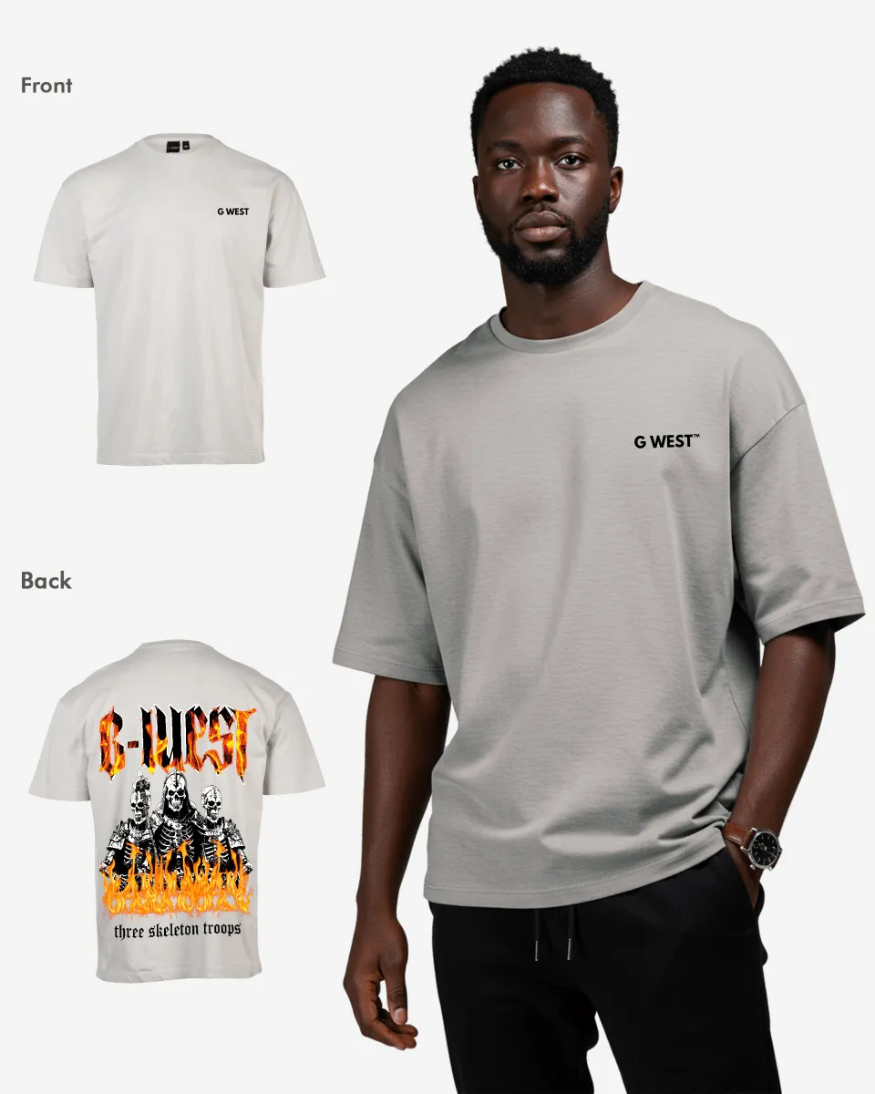 G West Oversized Tri Skeleton Tee