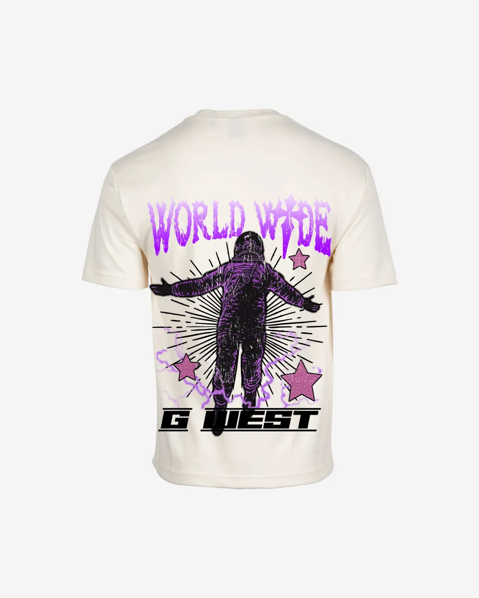 G West Oversized World Wide Star Tee