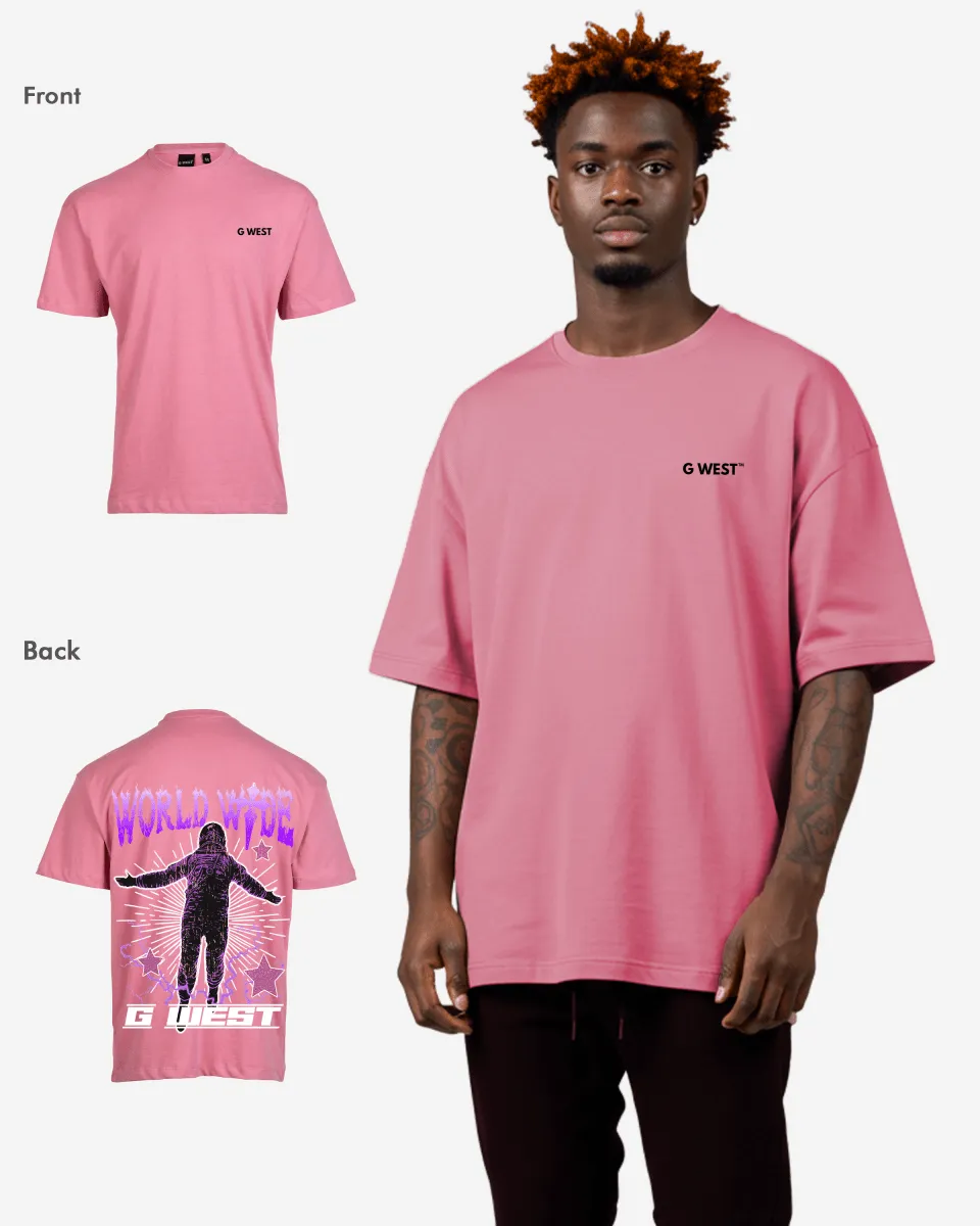 G West Oversized World Wide Star Tee