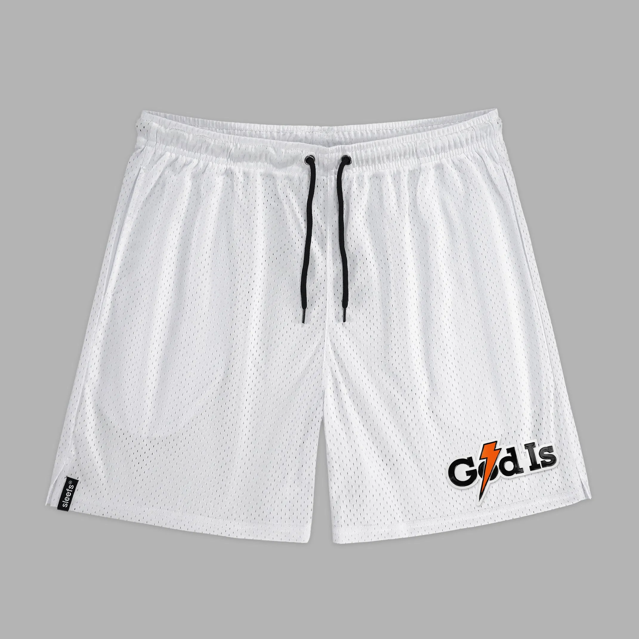 God Is Patch Shorts - 7"
