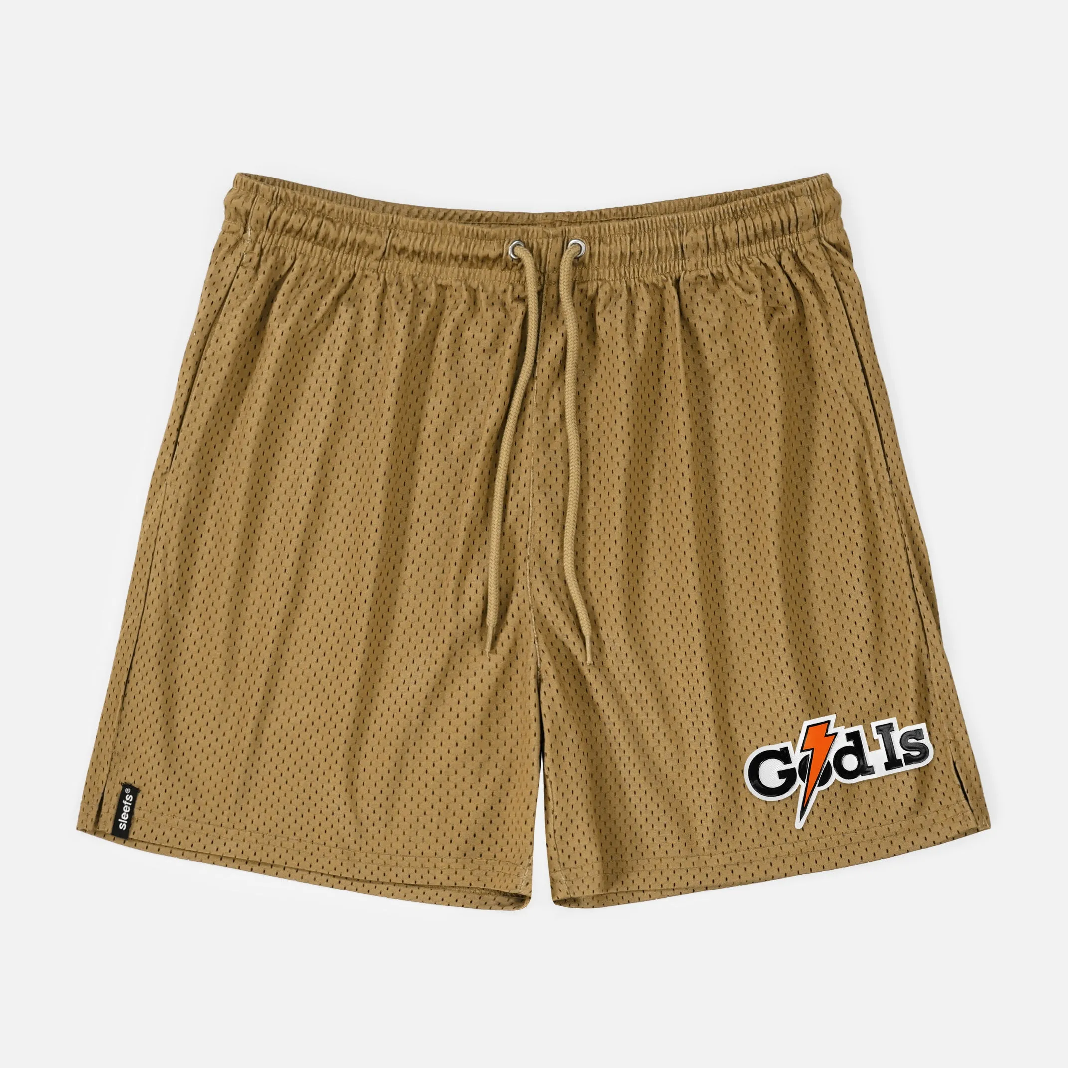 God Is Patch Shorts - 7"