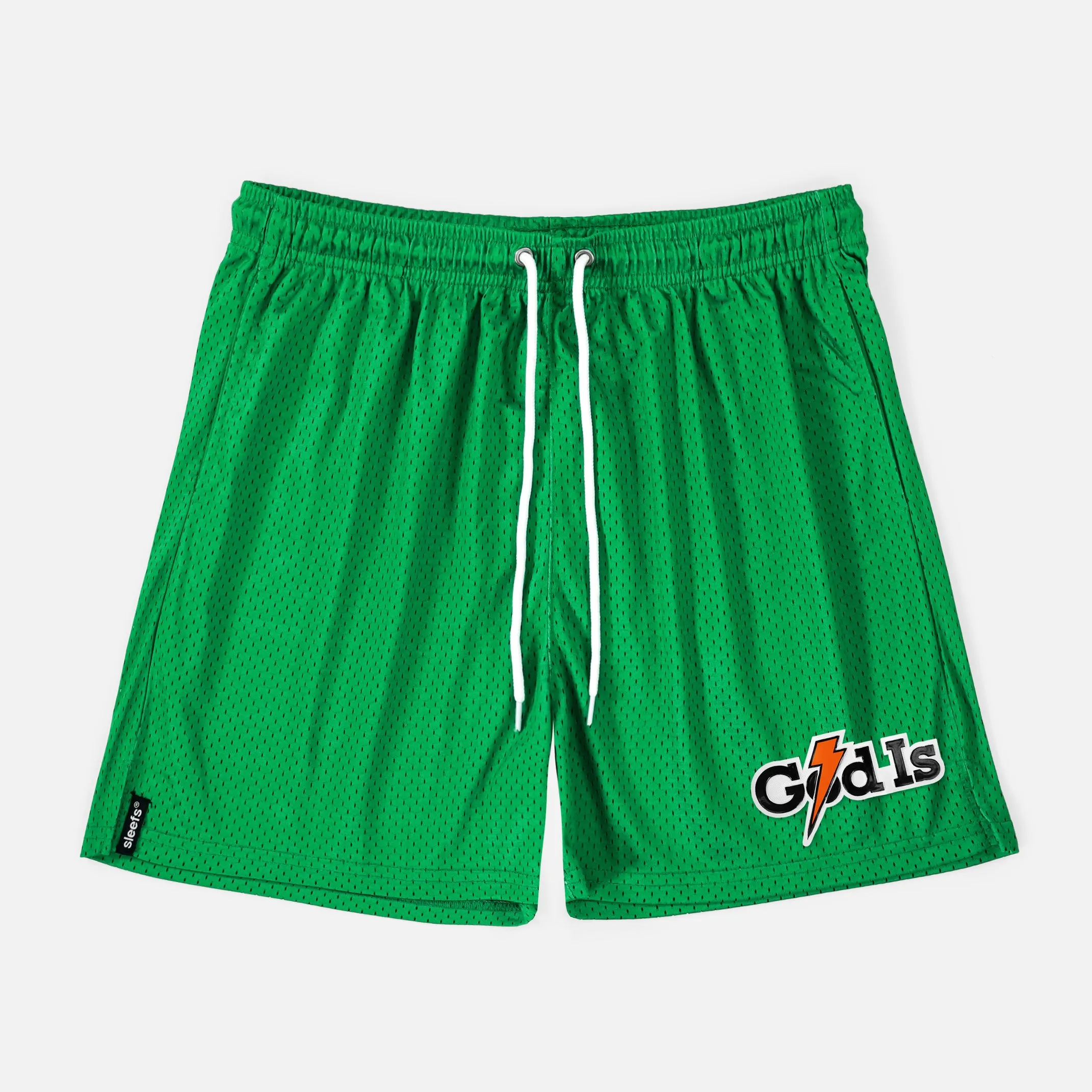 God Is Patch Shorts - 7"