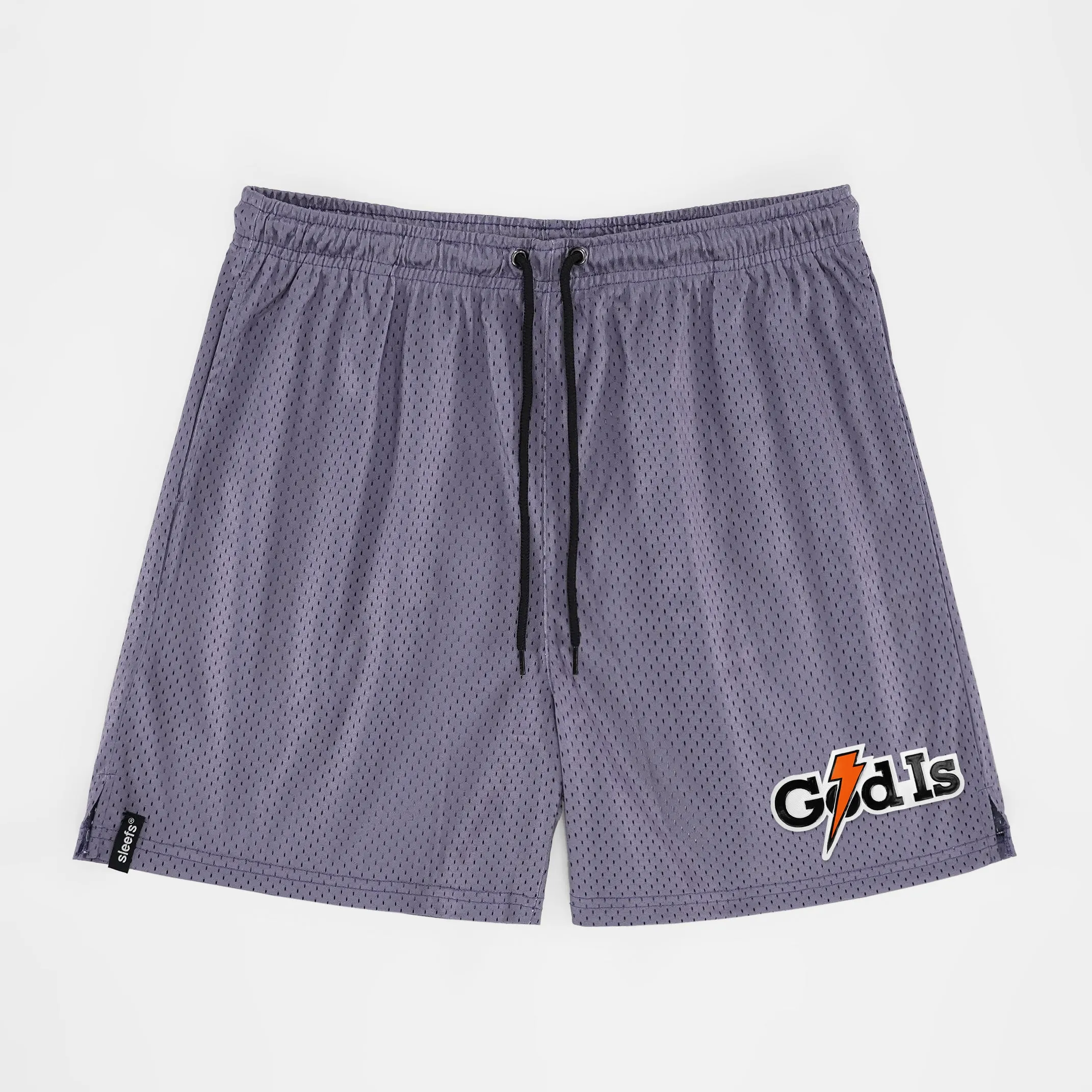 God Is Patch Shorts - 7"