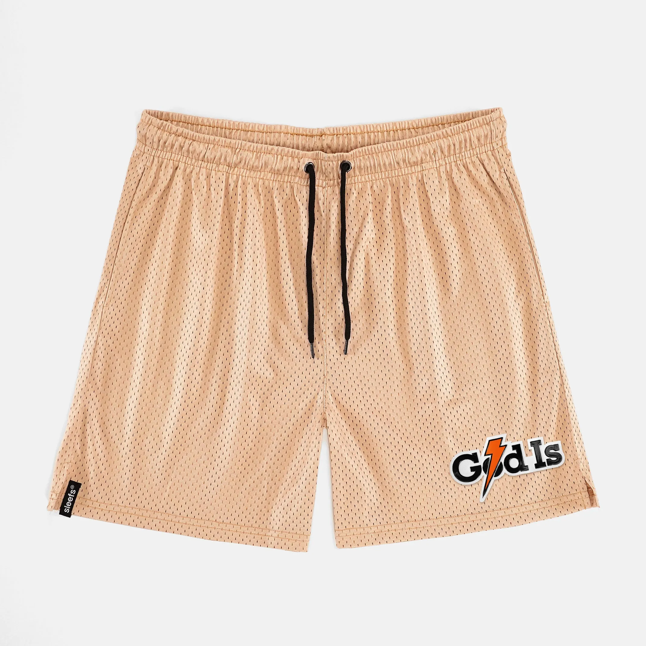 God Is Patch Shorts - 7"