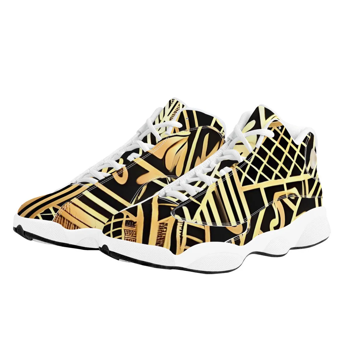 Gold Star Basketball Shoes