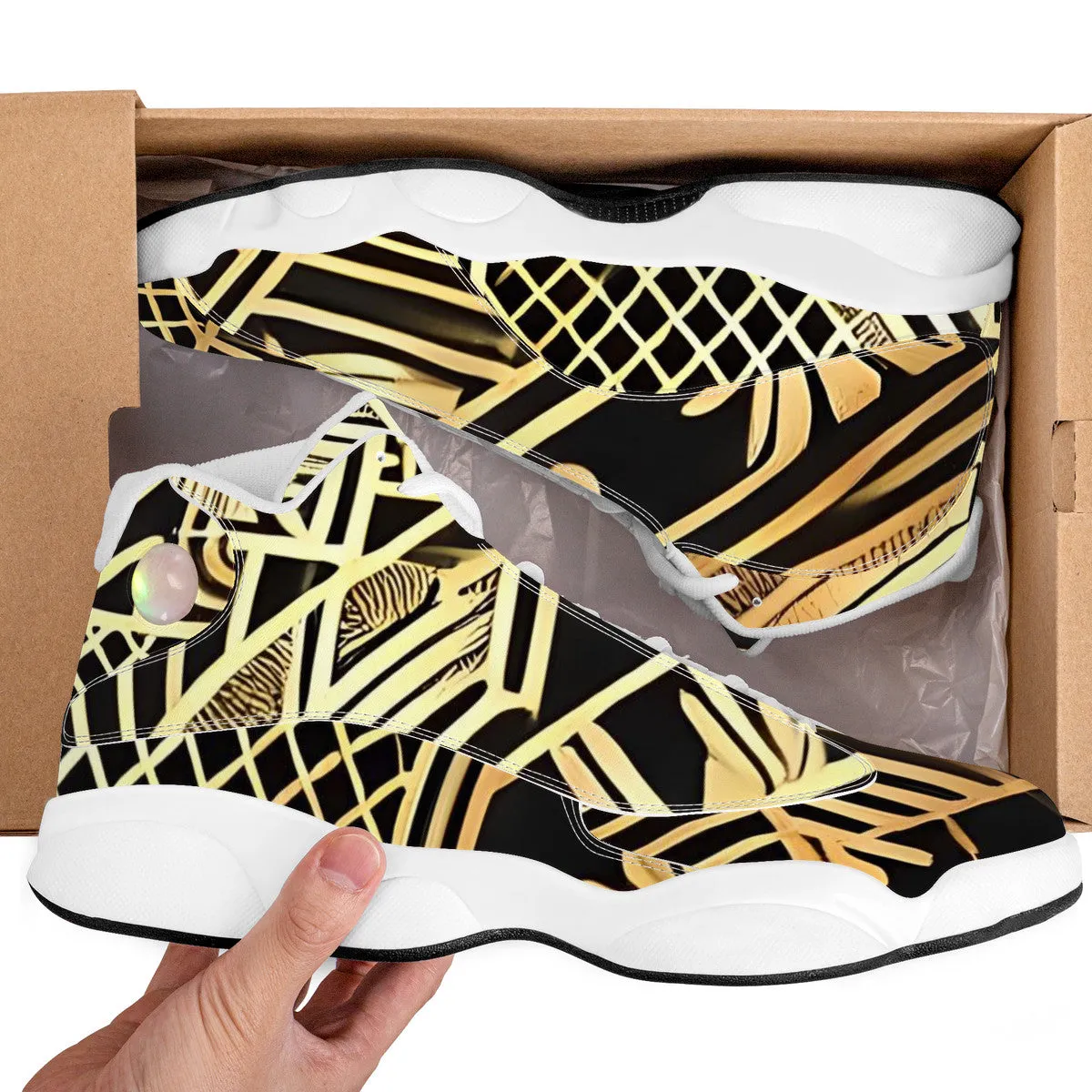 Gold Star Basketball Shoes