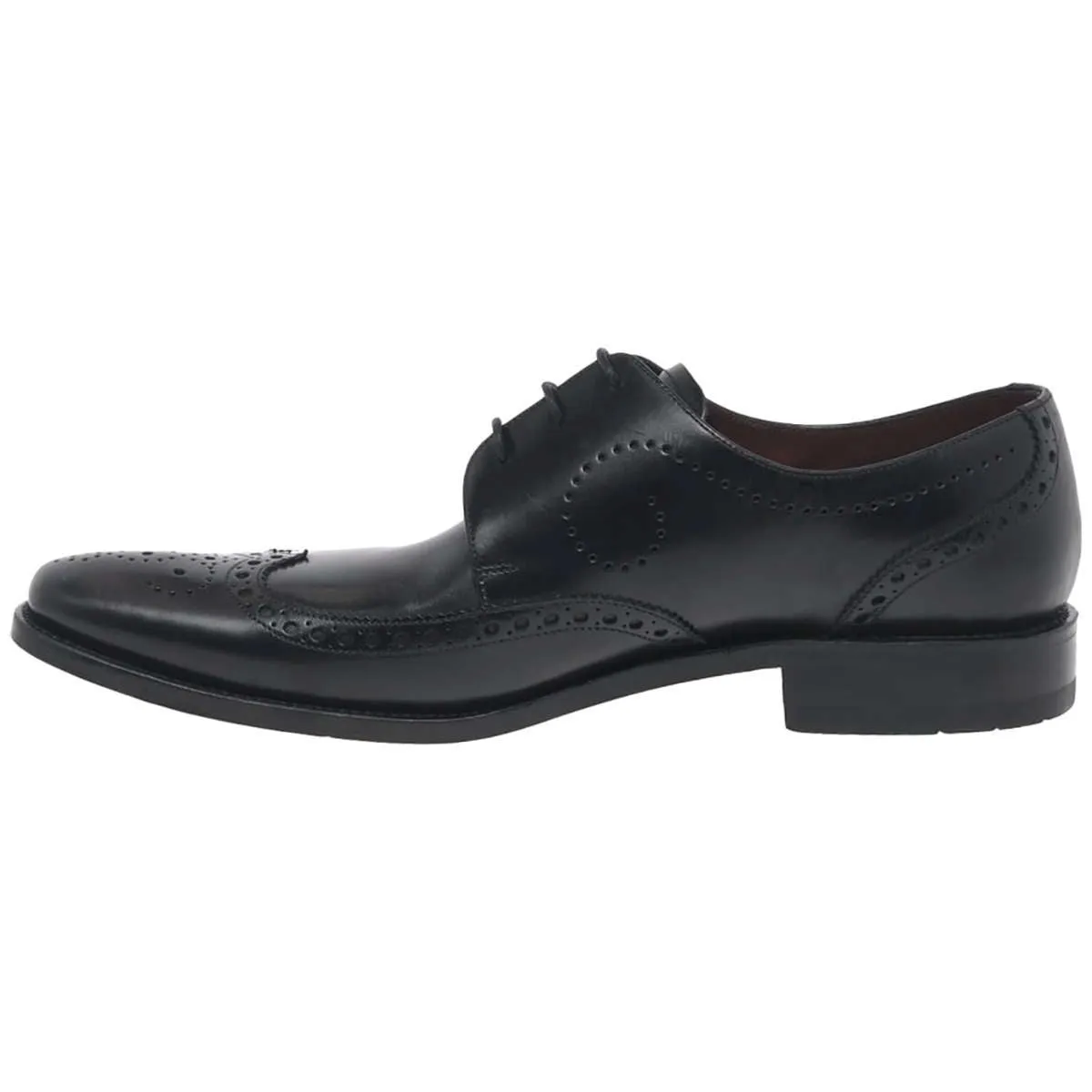 Loake Kruger Polished Leather Men's Brogue Shoes