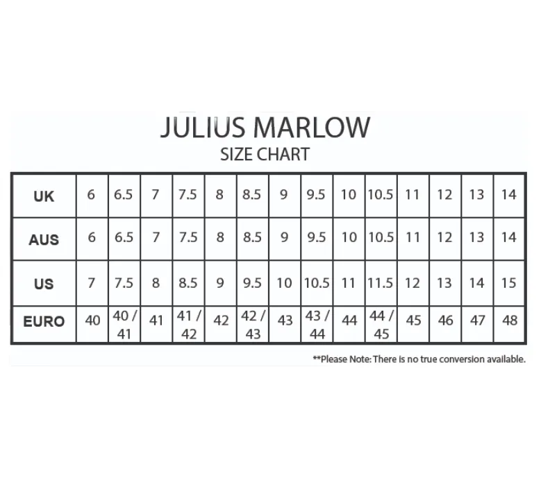 Mens Julius Marlow Lynx Shoes Black