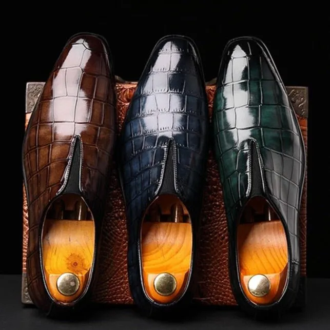 Opulessa Croctex Slip Loafers