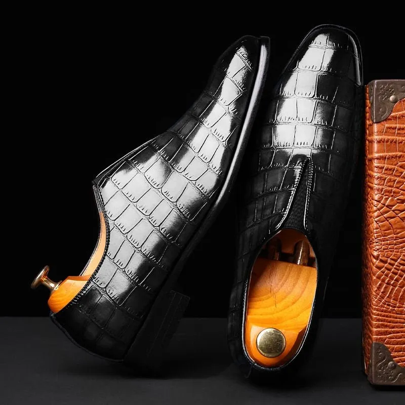 Opulessa Croctex Slip Loafers