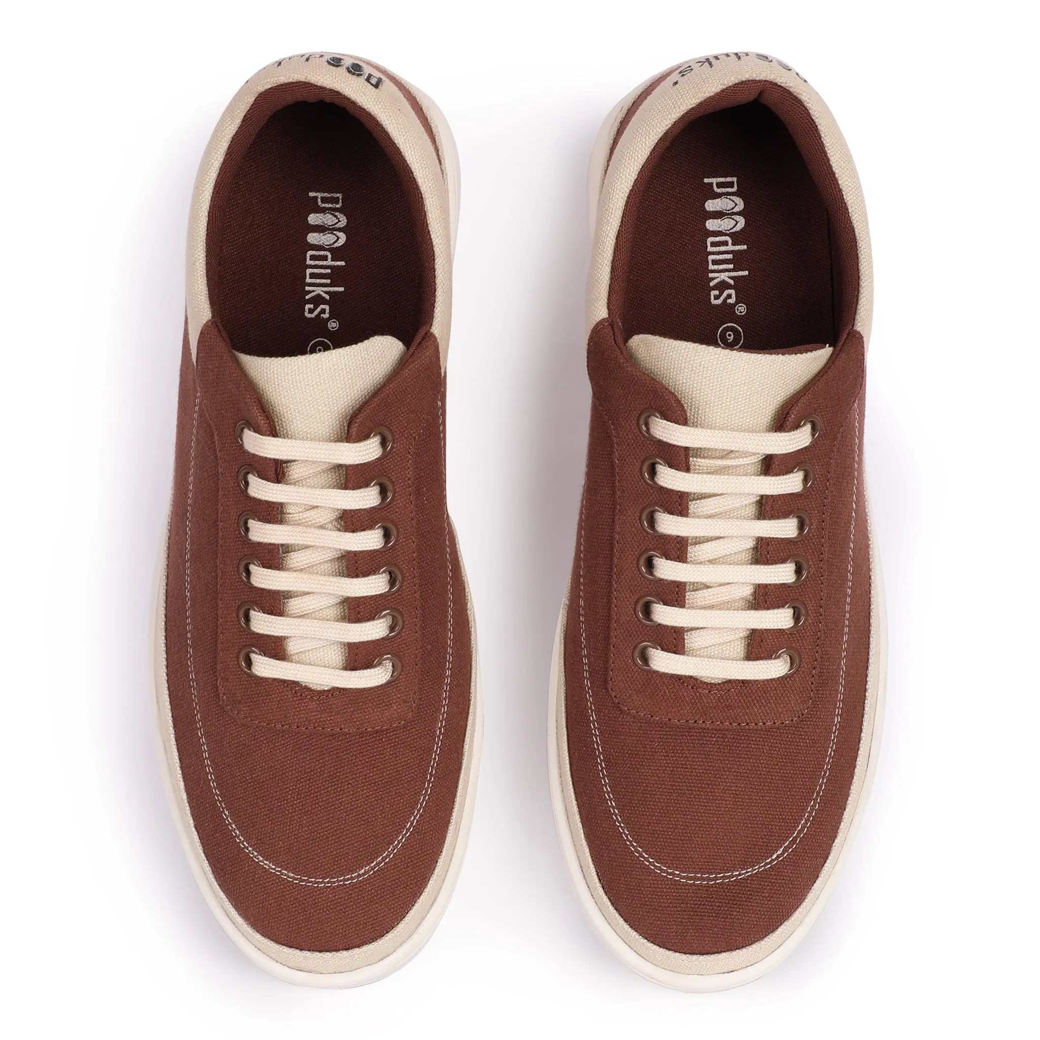 Wooden Brown Sneakers for Women | Stay Stylish From Dawn till Dusk